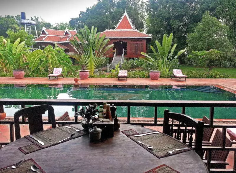 Hotel Rajabori Villas, Koh Trong, Kratie, Camboya