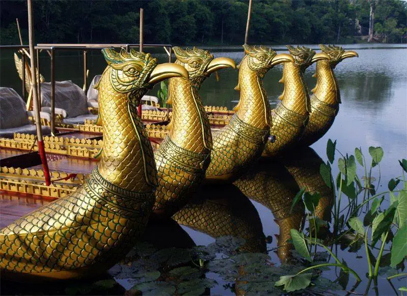 Góndola Real, Angkor Thom, Templos de Angkor, Siem Reap, Camboya