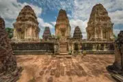 Templo Mebon Oriental,Templos de Angkor, Siem Reap, Camboya