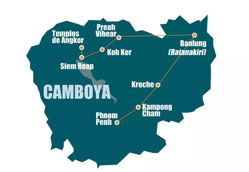 Itinerario viaje a Camboya en Navidad