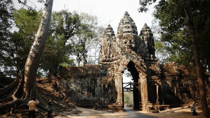 Puerta Norte, Angkor Thom, Los Templos de Angkor