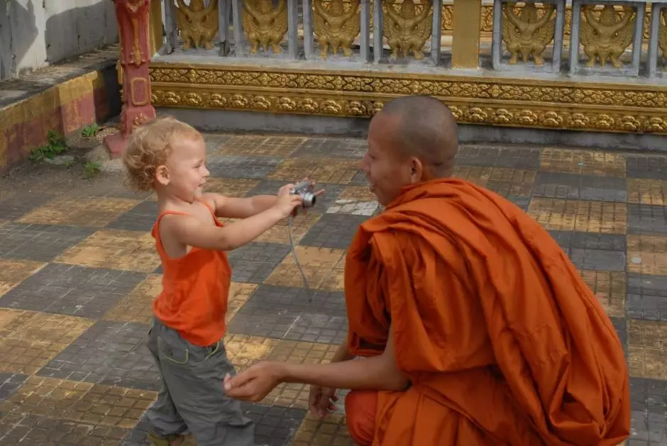 Camboya con niños, Templos de Angkor con niños